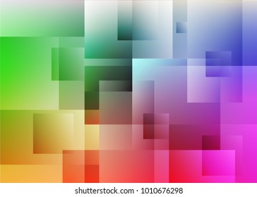 Abstract vector rectangle background