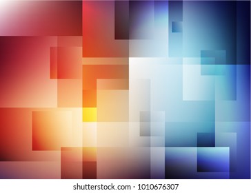 Abstract vector rectangle background