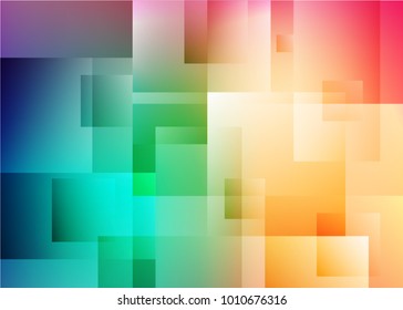 Abstract vector rectangle background