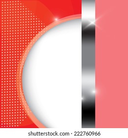 Abstract Vector red Background