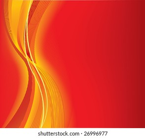 Abstract vector red background