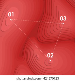 Abstract vector red background. EPS 10 vector illustration