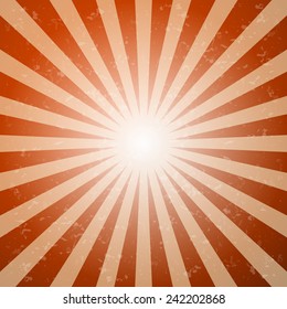 Abstract Vector Retro Background