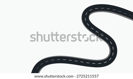 Abstract vector road illustration. EPS10
