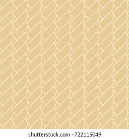 Abstract vector rope cloth seamless pattern