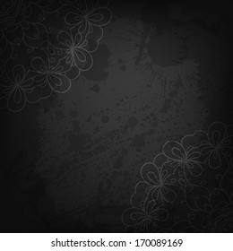 Abstract vector round ornament background for Your design