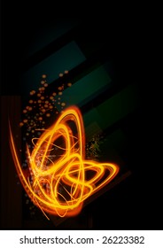 Abstract vector, rumba_acc.