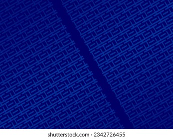 Abstract Vector, science, futuristic, energy technology concept. Digital image of light rays, stripes with blue light, speed and dark blue background.