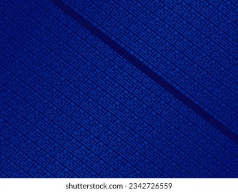 Abstract Vector, science, futuristic, energy technology concept. Digital image of light rays, stripes with blue light, speed and dark blue background.