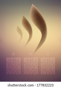 fundo científico vetorial abstrato