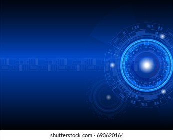 Abstract vector scientific data future and technology background that can use for business presentation.