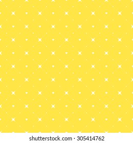 Abstract vector seamless background. Hearts, dots and stars.