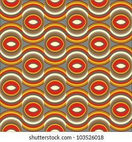 Abstract vector seamless background. Vector illustration.