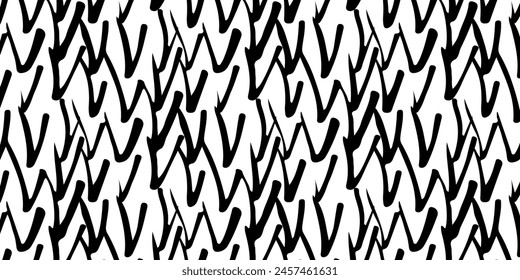 Abstractas Vector de fondo sin fisuras Monocromo patrón de onda.. Fondo de pantalla blanco y negro.