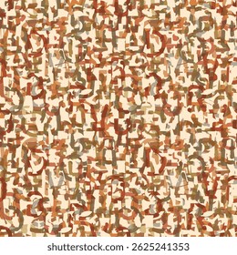 Abstrato vetor padrão de fundo sem emenda com fonte simples e grossa, consistindo de formas geométricas sobre o tema da paleontologia. Tecido, azulejos de cerâmica, papel de parede, papel de embrulho. Nenhuma IA usada.
