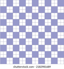 Abstract Vector Seamless blue purple plaid Checkered Squares Pattern
grid