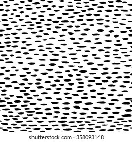 Abstract vector seamless abstract brush hand-drawn pattern
