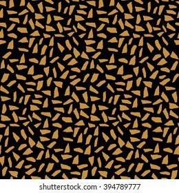 Abstract vector seamless abstract brush hand-drawn pattern