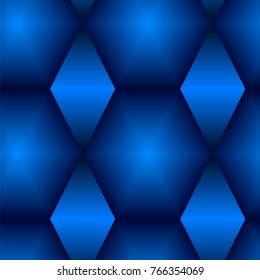 Abstract vector seamless geometric 3d pattern of hexagons.