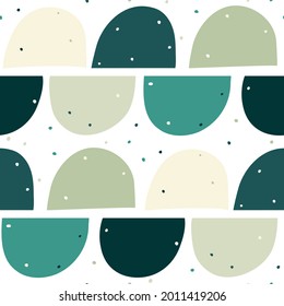 Abstract vector seamless geometric pattern