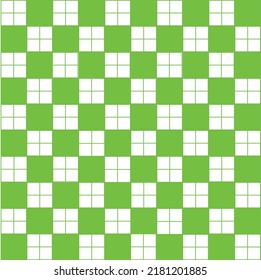 Abstract Vector Seamless green plaid Checkered Squares Pattern
grid