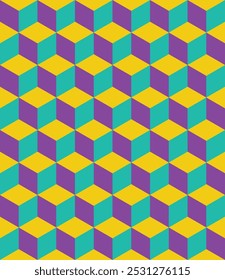 Vector Abstractas patrón de arte op sin fisuras. Colorido adorno de discoteca. Ilustración vectorial