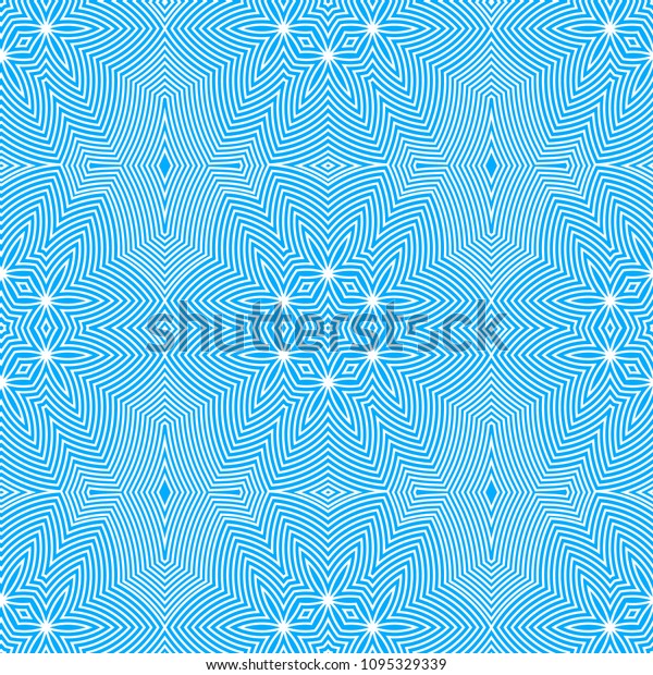 Abstract vector seamless\
op art pattern. Monochrome graphic pastel ornament. Striped lace\
repeating texture.