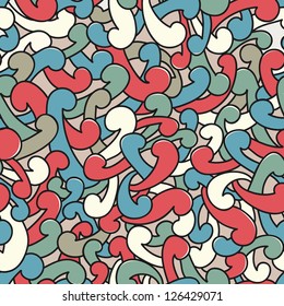 abstract vector seamless pattern