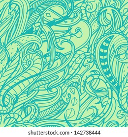 abstract vector seamless pattern