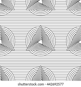 Abstract vector seamless pattern