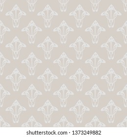 Abstract Vector seamless pattern Art Nouveau style