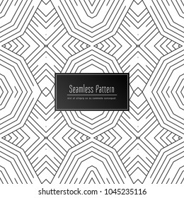Abstract vector seamless pattern background
