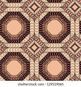 Abstract vector seamless pattern with a bars structure