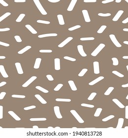 abstract vector seamless pattern chaotic stripes on contrasting background