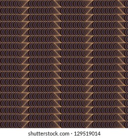 Abstract vector seamless pattern with a coffee brick figure