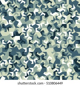 Abstract vector seamless pattern. Colorful background. 