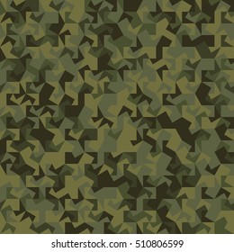 Abstract vector seamless pattern. Colorful background. 