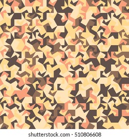 Abstract vector seamless pattern. Colorful background. 