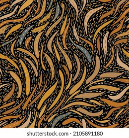 Abstract vector seamless pattern. Design for fabric, wallpaper, covers, packaging, background.
