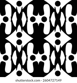 Abstract Vector Seamless Pattern Digital Paper – Modern Geometric Background, Repeating Decorative Design, Stylish Graphic Texture for Scrapbooking, Printing, and Web Design