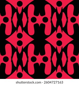Abstract Vector Seamless Pattern Digital Paper – Modern Geometric Background, Repeating Decorative Design, Stylish Graphic Texture for Scrapbooking, Printing, and Web Design