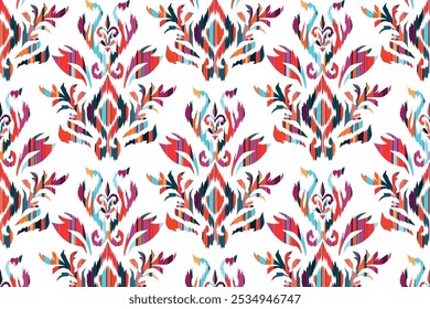 Abstract vector seamless pattern. Endless texture can be used for wallpaper, pattern fills, web page background."This content was created using vector drawing tools and software, not generated by AI"