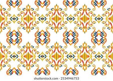 Abstract vector seamless pattern. Endless texture can be used for wallpaper, pattern fills, web page background."This content was created using vector drawing tools and software, not generated by AI"