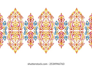 Abstract vector seamless pattern. Endless texture can be used for wallpaper, pattern fills, web page background."This content was created using vector drawing tools and software, not generated by AI"