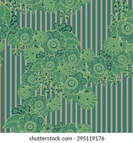 Abstract vector seamless pattern. Endless texture can be used for wallpaper, pattern fills, web page background,surface textures. Used mask.