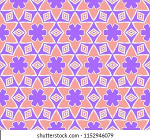 Abstract vector seamless pattern with abstract floral and leave style. Repeating sample figure and line. For modern interiors design, wallpaper, textile industry.