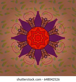 Abstract vector seamless pattern flower design. Floral seamless pattern with watercolor effect. Textile print for bed linen, jacket, package design, fabric and fashion concepts.