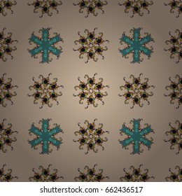 Abstract vector seamless pattern flower design Floral seamless pattern with watercolor effect. Textile print for bed linen, jacket, package design, fabric and fashion concepts.