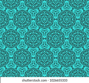 Abstract Vector seamless pattern with abstract geometric style. Repeating sample figure and line. For interiors design, wallpaper, textile industry