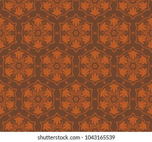 Abstract Vector seamless pattern with geometric style. Repeating sample figure and line. For interiors design, wallpaper, textile industry